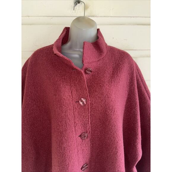 J Jill 100% Wool Long Sleeve Oversized Jacket Size M - Picture 2 of 8